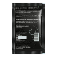 O3+ Power Brightening Bubble Sheet Mask for Deep cleansing and glowing skin (30gm,Pack of 1)
