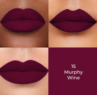 Colors Queen Color It All Lip Crayon Lipstick with Sharpener | Creamy Matte Finish | Smudge Proof & Waterproof | Long Lasting Crayon Lipstick for Women Last Upto 18 Hours (Murphy Wine,3.5g)