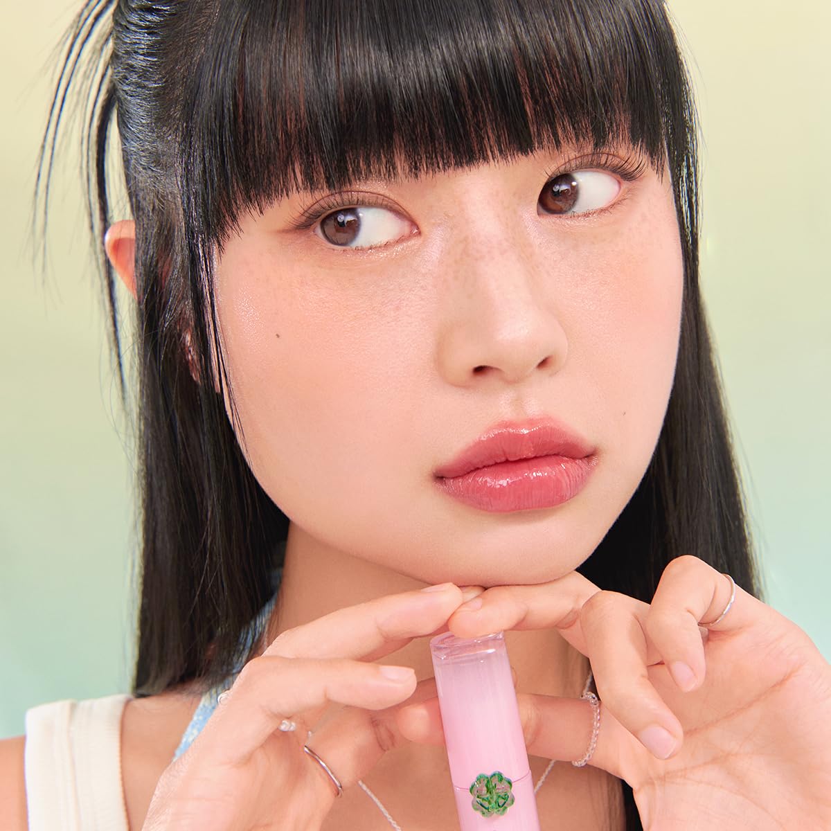 Peripera Ink Mood Glowy Tint 023 Coral Chemistry (Lucky Lottery) - Lip Tint, Lip Stain, Glowy Tint Lightweight, Smooth & Hydrating Lip Tint | Rich Color & Natural Shine Pack of 1