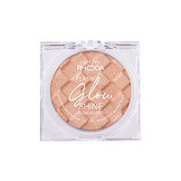 Hilary Rhoda Flash Glow Shine Highlighter | Rich Colour Payoff | Superfine Particles | 3D Reflective Glow | Blends Flawlessly -7g (Rose Shine -Shade 02)