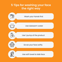 Karrot Natural Skincare Carrot Hydrating Face Wash, Boosts Radiance and Evens Skin Tone, with Hyaluronic Acid, Saffron and Tea Tree, For Women and Men, Suitable for All Skin Types, 100 ml