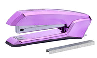 Bostitch Office Ascend 3 in 1 Stapler Integrated Remover & Staple Storage, 420 Staples Included, 20 Sheet Capacity, Lightweight, Purple