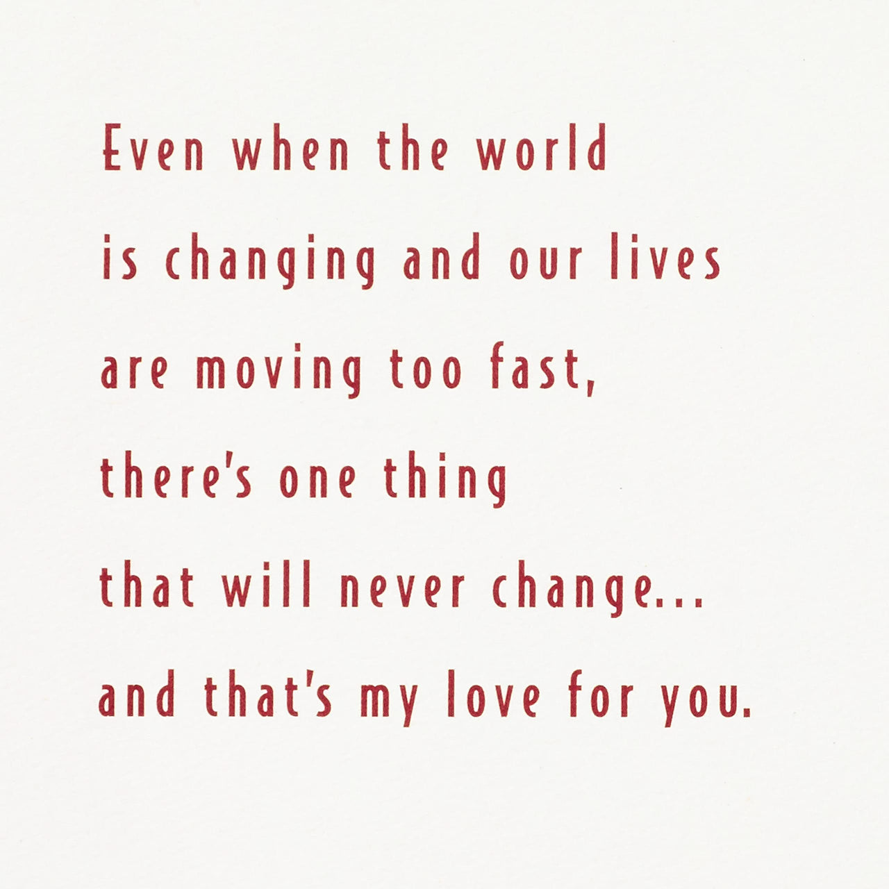 Hallmark Valentine's  Day Romantic Card for Husband or Boyfriend (Embroidery Heart) Valentine's  Day, Man I Love Heart