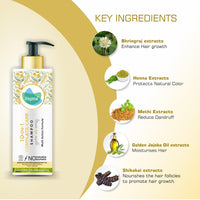 Vegetal 10-in-1 Complete Care Shampoo, Organic, Paraben-Sulphate Free, Daily Use Pack of 3