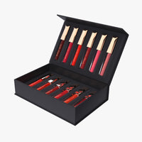 Shryoan Non Transfer 24 Hours Waterproof/Smudge Proof Lipstick Pack of 12| Staying Upto 24 Hours