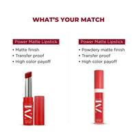 ZM Zayn & Myza Transfer-Proof Power Matte Finish, Liquid Lip Colour, 6 ml (Earthy Brown)
