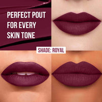 Insight Non Transfer Lip Color, Matte Finish, 4ml (20 Royal)