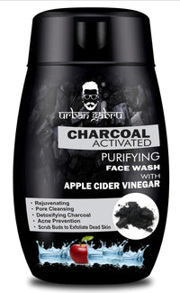 UrbanGabru Onion Shampoo For Hair Growth & Hairfall Control - Paraben & Sulphate Free, 200 g & UrbanGabru Charcoal Face Wash With Apple Cider Vinegar For Pimple/Acne Control and Clear Glowing Ski
