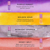 GUSH Pink Tint Colour Changing pH Lip Oil | Long Lasting Hydration & Nourishment | Enriched with Jojoba and Rosehip Oils | Weightless, Non-Sticky & Glossy Finish | (Golden Hour 5ml)