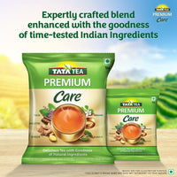 Tata Tea Premium Care Black Tea 250g, Delicious Tea with Goodness of Tulsi, Mulethi, Ginger, Brahmi & Elaichi, Trusted Quality, Loose Leaves