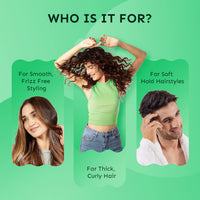 Arata Styling Hair Cream | For All Hair Types |Reduces Frizz & Tames Flyaways | Adds Soft Hold and Control to Short Hair | No Sulphate,Paraben,Silicone | 50ml
