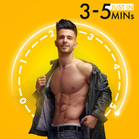 urbangabru Hair Removal Spray (200 ml) | Body Hair Removal In 3-5 Minutes For Men| Painless Body Hair Removal Cream For Chest, Back, Legs, Under Arms (Pack Of 2)