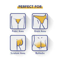 Mannlich Intimate/Private Hair Removal Cream for Men (100 ml) & Mannlich Intimate Wash for Men (150 ml) Relieves Itchiness & Odour, Prevents Fungal Growth, Genital Area, pH Balanced With Tea Tree Oil, Neem, Eucalyptus Oil, 1% Salicylic & Lactic Acid