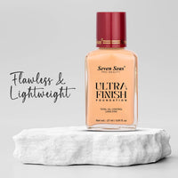 Seven Seas Total Oil Control Long Stay Ultra Finish Foundation (Natural, 27ML)