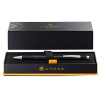 Cross Classic Century Refillable Gel Ink Rollerball Pen, Fine Rollerball, Includes Premium Gift Box - Black Lacquer Black Lacquer with Chrome