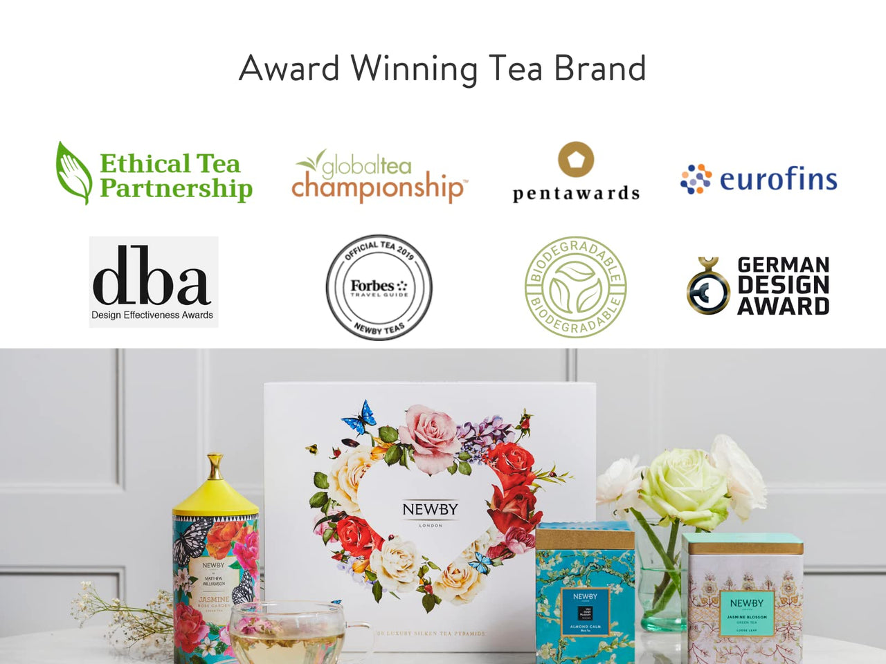 Newby Green Lemon Tea | 25 Tea Bags | Natural Fusion of Verdant Green Tea wth Bright Dried Lemon | 50 gms