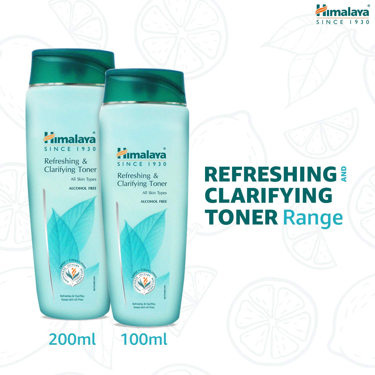 Himalaya Refreshing and Clarifying Toner liquid with Citrus Limon, Lentil and Boerhavia Root, Pack of 1, 100ml