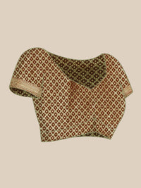 Pandadi Saree Women's  Banarasi Silk Saree With Unstitched Blouse Piece