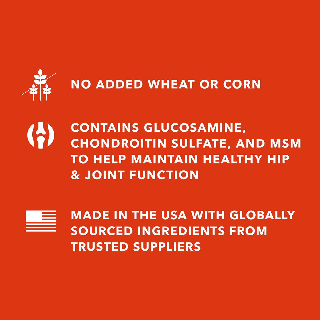 Wag Hip & Joint Advanced Chewable Tablets for Small/Medium Dogs, 90 Count Small/Medium Dog 90 Count (Pack of 1)