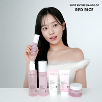 Mirabelle Korea Hong Ssal Red Rice Aqua Tone-Up Cream 50g | Hydrating & Brightening Face Moisturizer | Peptides & Rice Extract for Glowing Skin | Korean Skincare for Men & Women