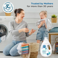 Mee Mee Baby Liquid Detergent 1.5 L | Ph balanced, Free from Harsh Chemicals, Safe for mother's hands & baby's skin | Anti-Bacterial, Removes Stains & Odor with One Drop, Hypoallergenic