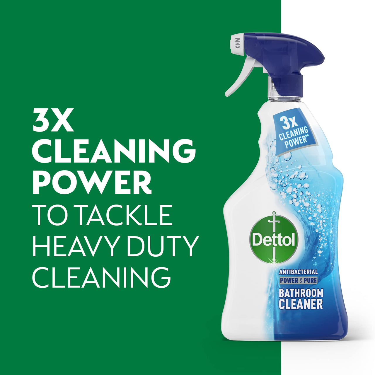 Dettol Bathroom Cleaner Spray Power Pure 1000ml