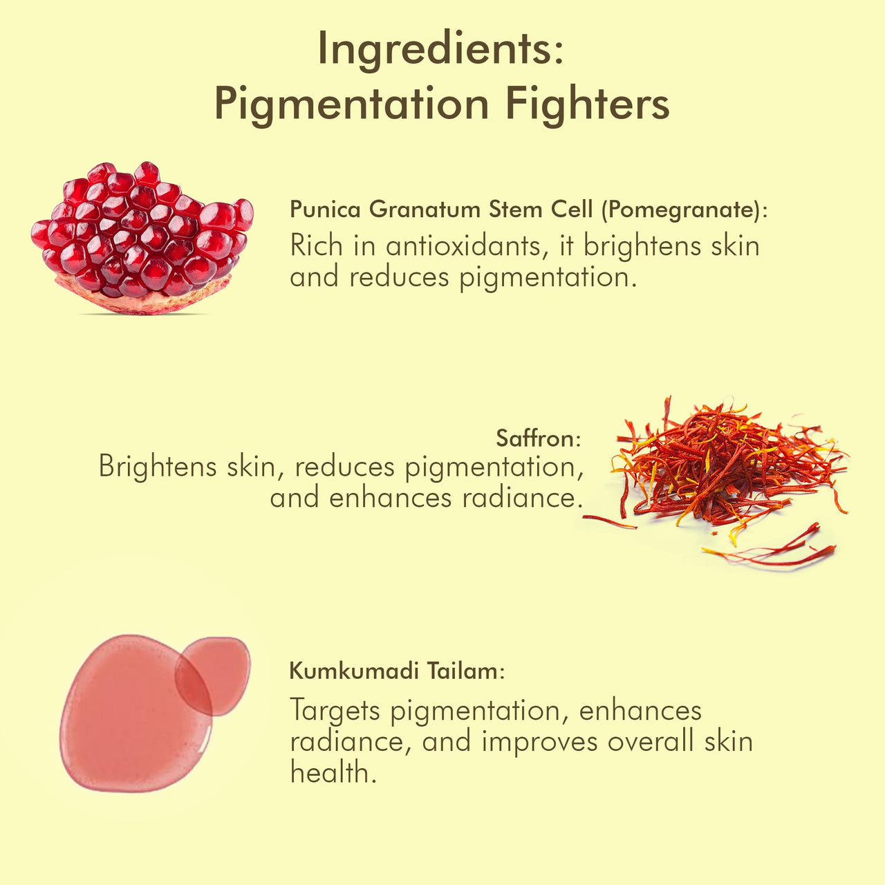 VEDICDERM Kumkumadi De-Pigmentation Night Cream 50g | Goodness of Saffron & Ceramides | Reduces Pigmentation, Dark Spots & Melasma | Evens Skin Tone & Enhances Radiance | Sulfate & Paraben Free