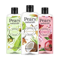 Pears Naturale Detoxifying Aloe Vera Body Wash 250 ml, 100% Natural Ingredients, Liquid Shower Gel with Olive Oil for Glowing Skin - Paraben Free