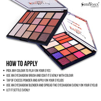 Shryoan Shape Your Face Eyeshadow and Highlighter| Enhancing, and Illuminating Your Features, Makeup Set for Stunning Eyes and Highlights (32g)