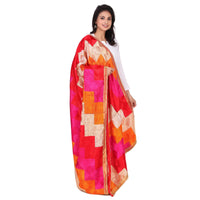 Traditions Bazaar Women's  Embroidered Chiffon Dupatta