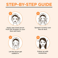 ORGATRE 30% Vitamin C Face Serum 30ml | Reduces Fine Lines & Wrinkles | Prevents Sunburn | Reduces Smoothes Uneven Skin | For Men & Women