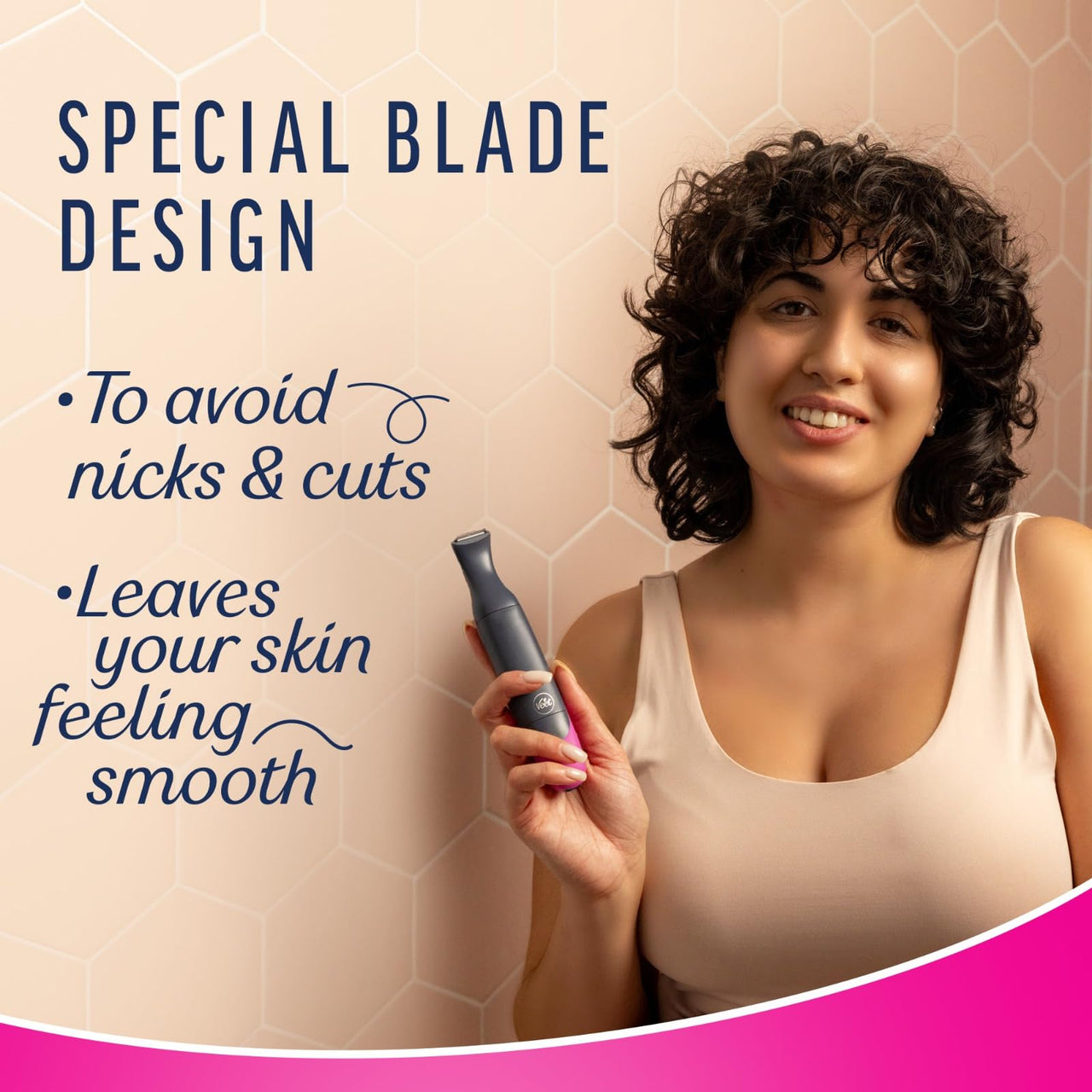 Veet Expert All-in-One Women's Trimmer | Full Body, Bikini, Face & Eyebrow Grooming Trimmer Electric Shaver,Gray