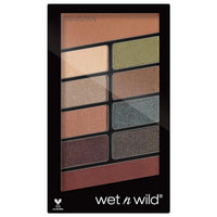 Wet n Wild Color Comfort Zone Icon 10 Pan Palette, (Multicolour, Matte, Shimmery, Satin Finish, 8.5 g)