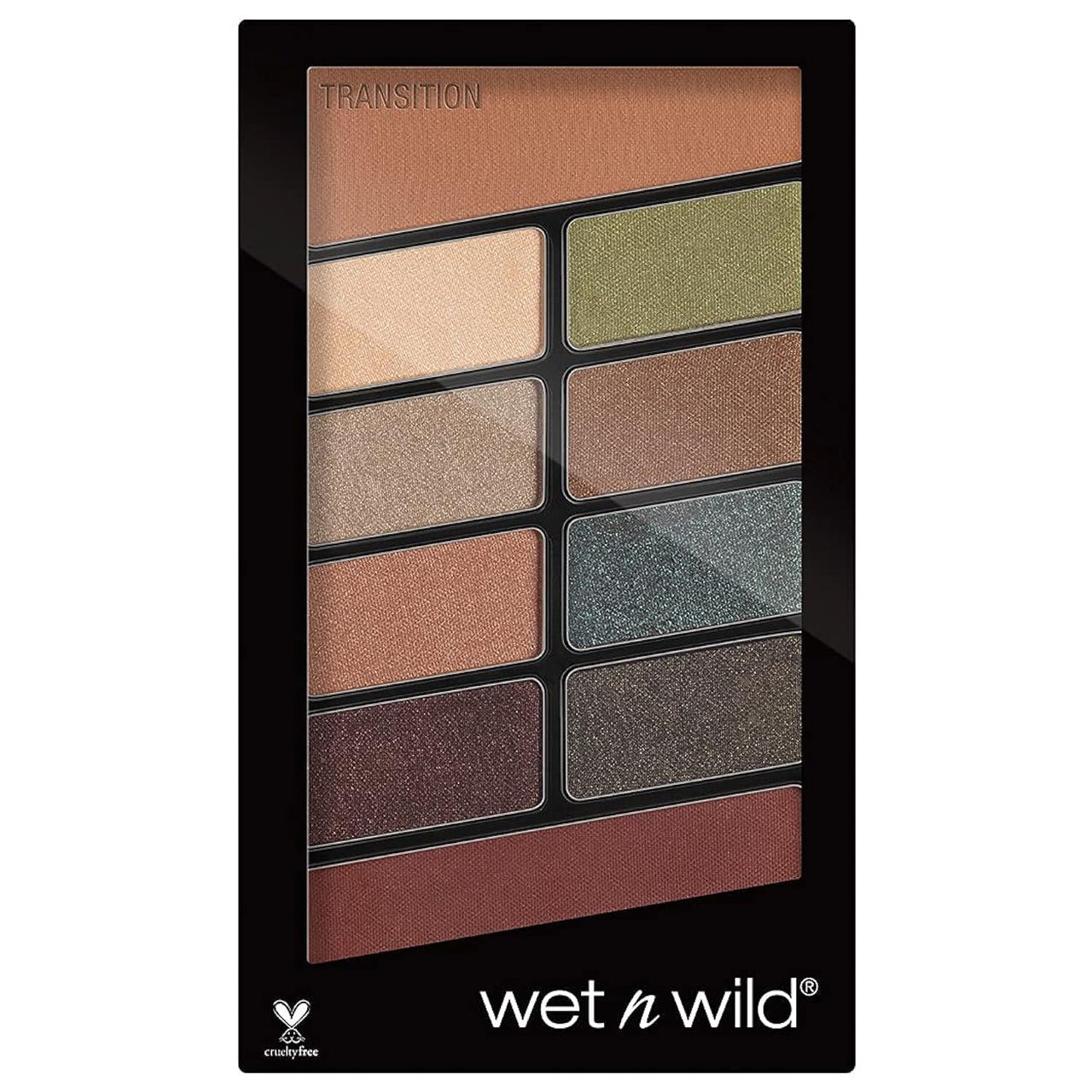 Wet n Wild Color Comfort Zone Icon 10 Pan Palette, (Multicolour, Matte, Shimmery, Satin Finish, 8.5 g)