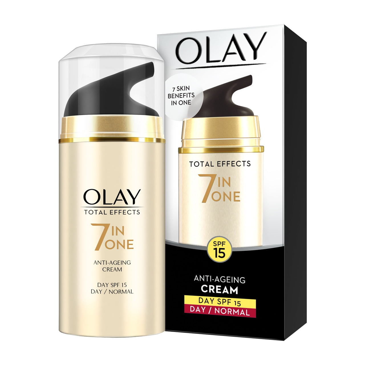 Olay Total Effects 7 In 1 Normal Anti Aging Skin Day Cream, SPF 15, 20g