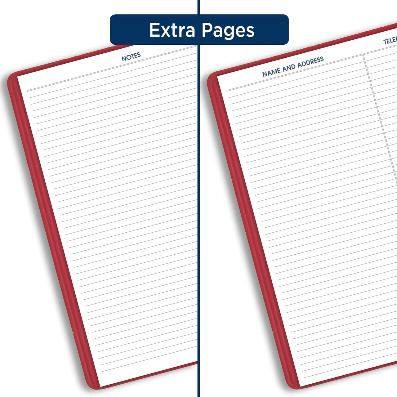 AT-A-GLANCE 2024 Weekly Planner, Quarter-Hourly Appointment Book, 8-1/4" x 11", Large, Red (709401324)