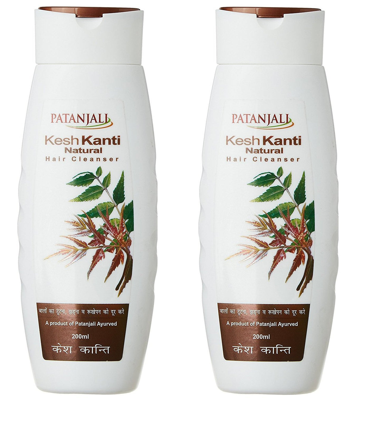 Patanjali Kesh Kanti Natural Hair Cleanser Shampoo, 200ml (Pack of 2)