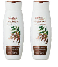 Patanjali Kesh Kanti Natural Hair Cleanser Shampoo, 200ml (Pack of 2)