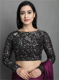 Regolith Designer Sarees for Women 's  Georgette ready to wear sarees for women With Fancy Saree Blouse Piece