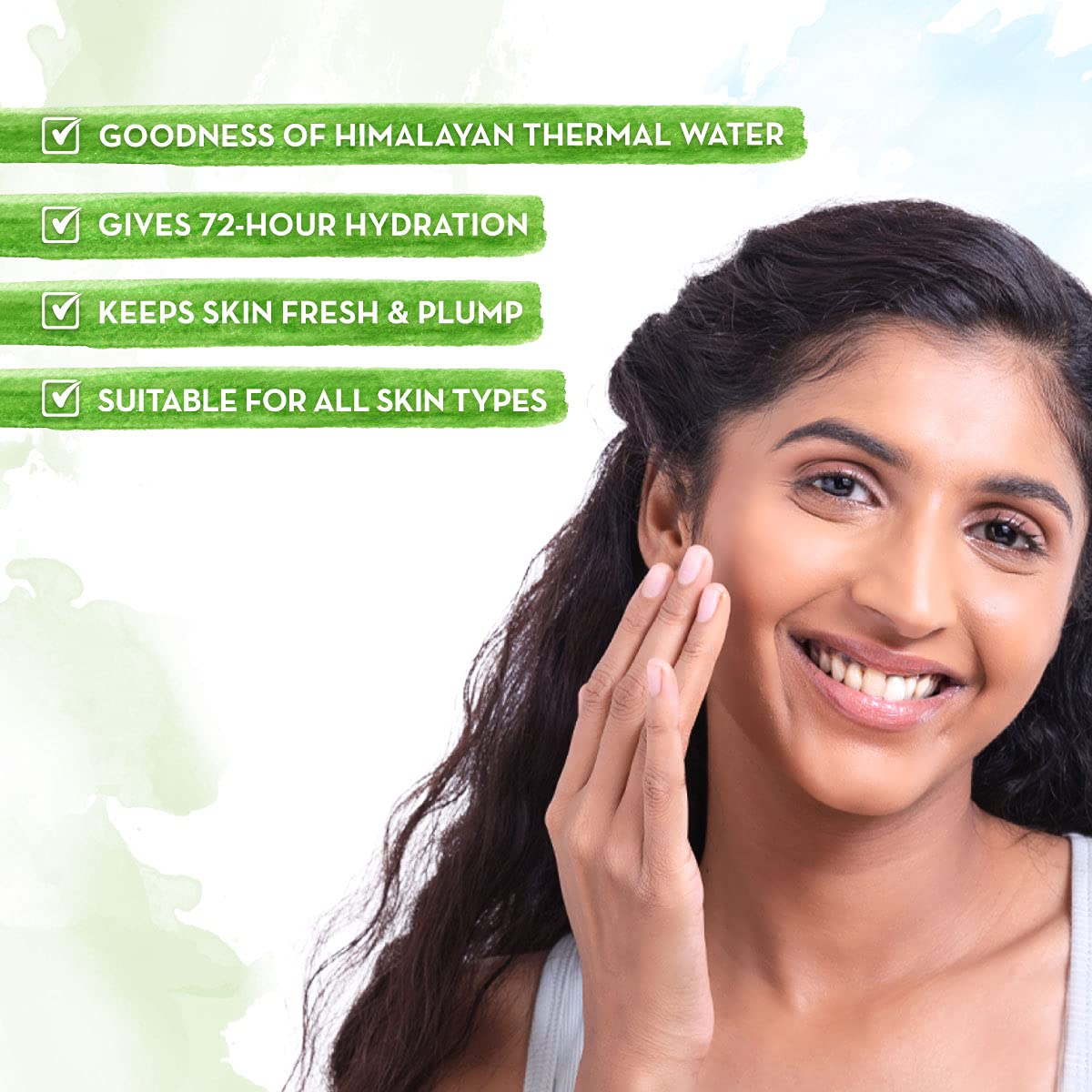 Mamaearth Aqua Glow Gel Face Moisturizer With Himalayan Thermal Water and Hyaluronic Acid for 72 Hours Hydration – 100ml