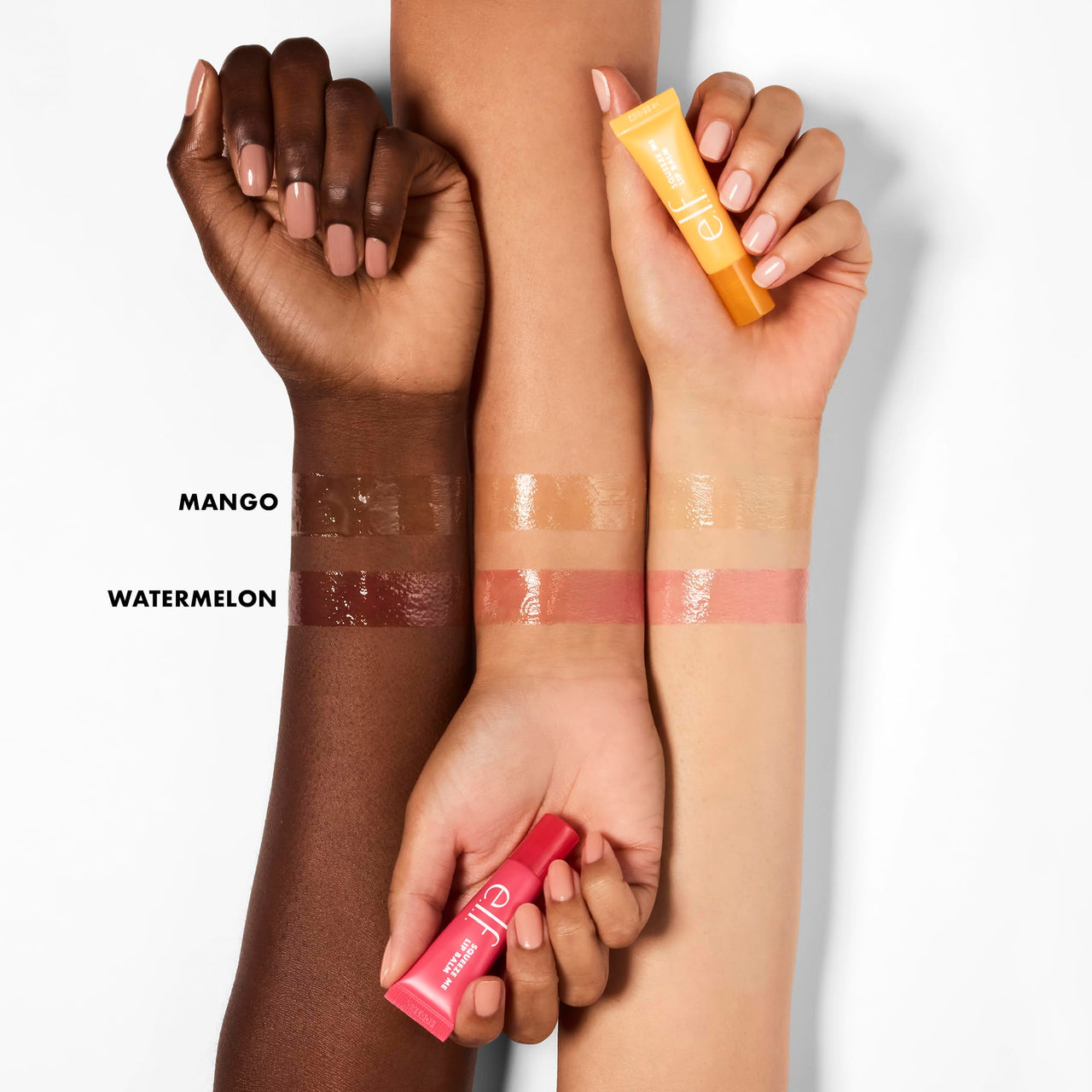 e.l.f. Cosmetics Squeeze Me More Lip Balm Duo, (2 count), Clear