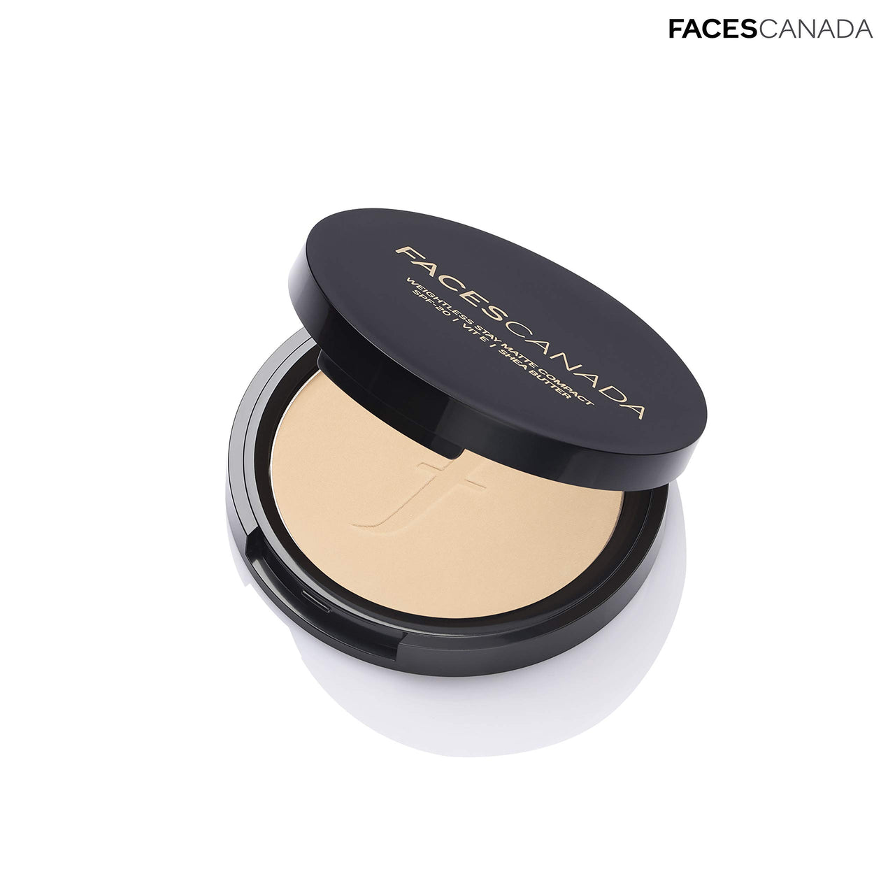 Faces Canada Weightless Stay Matte Compact Vitamin E & Shea Butter, Spf-20 Ivory 01, 9 g and Faces Canada Weightless Stay Matte Compact Vitamin E & Shea Butter, Spf-20 Natural 02, 9 g