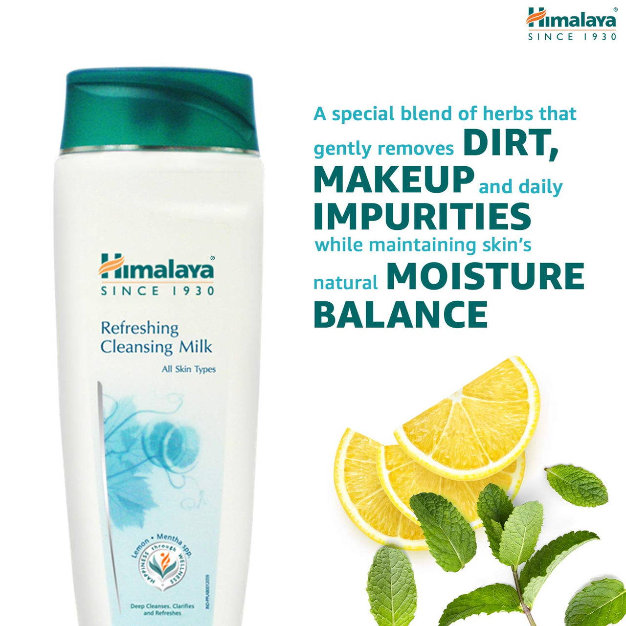 Himalaya Herbals Refreshing Cleansing Milk, 100ml
