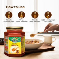 Zandu Pure Honey || 100% Pure || No Added Sugar & Adulteration, 1KG