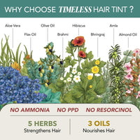 Paradyes Mini Natural Brown Timeless Hair Tint, Permanent Crème Hair Color for Hair, Complete Grey Coverage, Formula Free from PPD, Ammonia, & Resorcinol, 4.0 Natural Brown, 60 GRAM