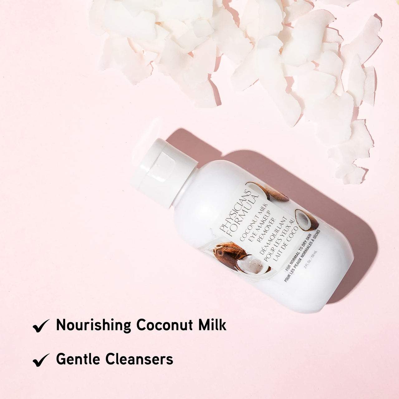 Physicians Formula Coconut Milk Eye Makeup Remover, off-white, 30 ml