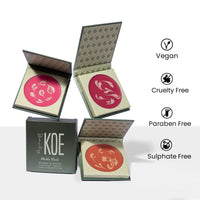 Koe Beauty Marbled Blush | Cream Blush Plus Highlighter | Pink Lemonade | Bright Pink For A Youthful Flush | Long Lasting | All Skin Types | 4.6g