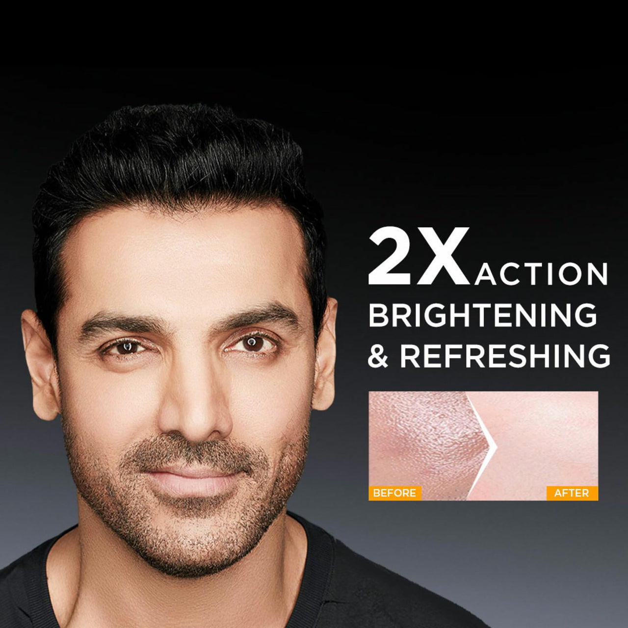 Garnier Men, Face Wash, Brightening & TurboBright Double Action, 100 g