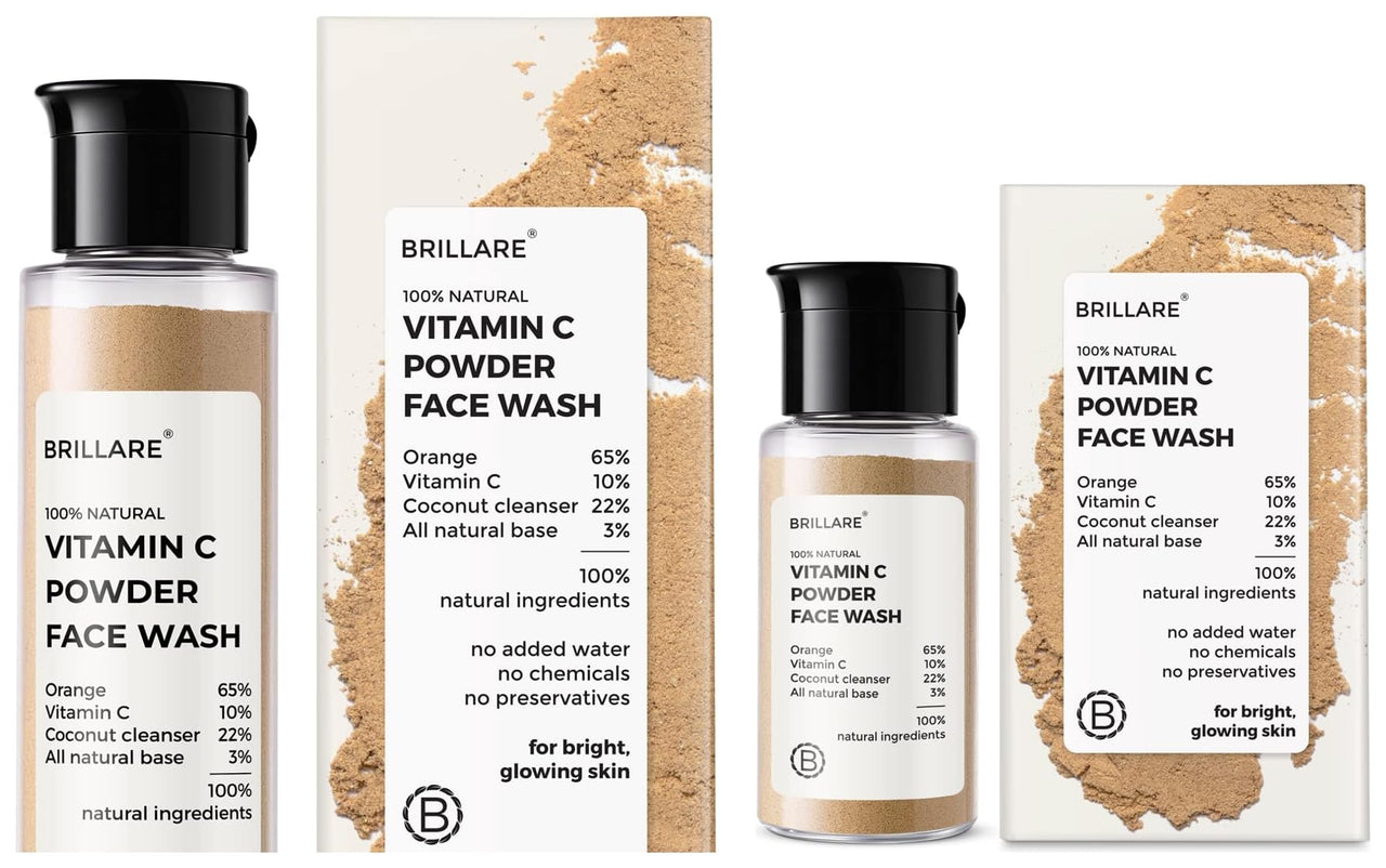 Brillare Vitamin C Face Wash| 30g & Brillare Vitamin C Face Wash| 15g Combo
