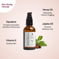 SUGANDA SKINCARE Suganda Squalane Cleansing Oil, Removes Skin Impurities, Dissolve Oil Based Makeup, Makes Skin Soft & Supple, Ensures Pore Remains Unclogged, Men & Women (50ml)
